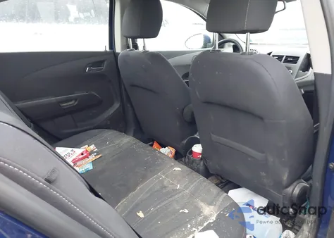 2012 Chevrolet Sonic 1Lt из США, поврежденный, VIN 1G1JD5SH0C4192485